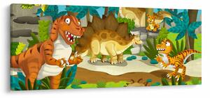 Kép - dinoszaurusz (120x50 cm)