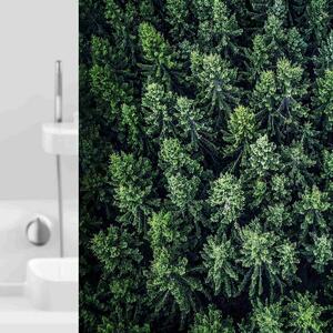 Grund Foresta zuhanyfüggöny zöld, 180 x 200 cm