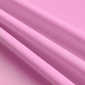 Függöny szalaggal és cirkonokkal 140x250 cm világos rózsaszín
