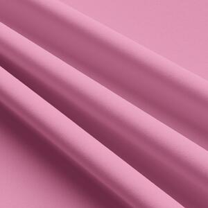 Függöny a gyűrűk cirkóniával 140x250 cm világos rózsaszín