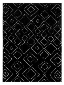 Fekete mosható szőnyeg 160x230 cm Imran – Flair Rugs