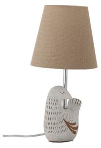 Bézs asztali lámpa textil búrával (magasság 40 cm) Kylie – Bloomingville