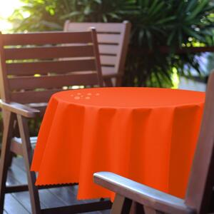 Kerek kerti asztalterítő Ø 150 cm sötét narancssárga