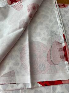 Többcélú takaró Léggömbök piros Made in Italy