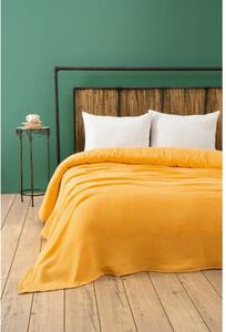 Sárga muszlin ágytakaró 220x250 cm Muslin – Mijolnir