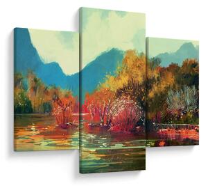 Kép - őszi színek (90x60 cm)