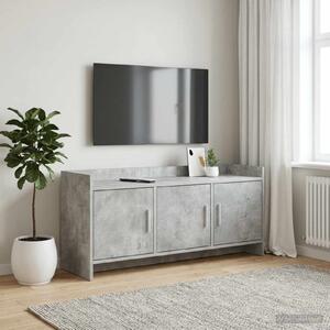 TV szekrény 102 x 33 x 47 cm Betonszürke Szerelt Fa