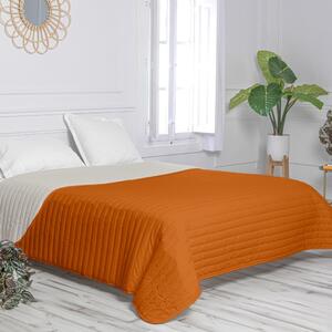 Narancssárga-bézs pamut steppelt ágytakaró 180x260 cm Dash – Happy Friday