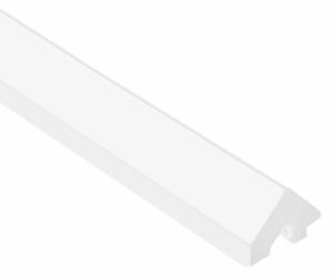VIVID Fehér, festhető vízálló lamella falburkolat bal záróelem