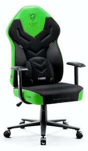 Diablo X-Gamer 2.0 Gamer szék Normal Size: fekete-zöld Diablochairs 24-UB44-UPQ5