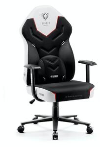 Diablo X-Gamer 2.0 Gamer szék Normal Size: fekete-fehér Diablochairs Y7-5ZX6-32R5