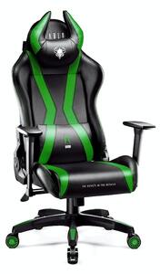 Diablo X-Horn 2.0 gamer szék Normal Size: Fekete-zöld Diablochairs NP-T6NQ-OIG8