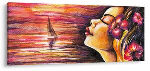 Kép - Nyári emlékek (120x50 cm)