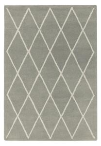Szürke kézi szövésű gyapjú szőnyeg 160x230 cm Albany – Asiatic Carpets
