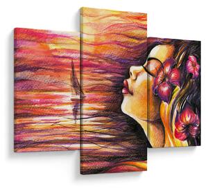 Kép - Nyári emlékek (90x60 cm)