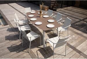 Alumínium kerti étkezőasztal 100x210 cm Fleole – Ezeis