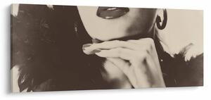 Kép - Vintage fotó egy nőről (120x50 cm)