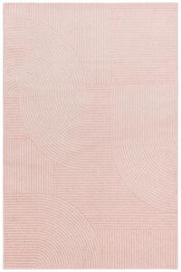 Asiatic műszálas szőnyeg muse pink geometric mu17 - 66 x 240 cm