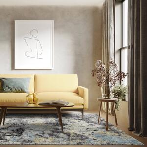 Asiatic műszálas szőnyeg nova abstract blue nv32 - 120 x 170 cm