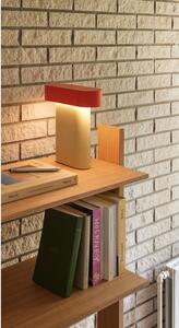 Narancssárga-bézs asztali lámpa (magasság 25 cm) Sleek – Hübsch