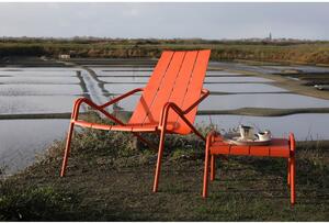 Narancssárga fém kerti fotel Fleole – Ezeis