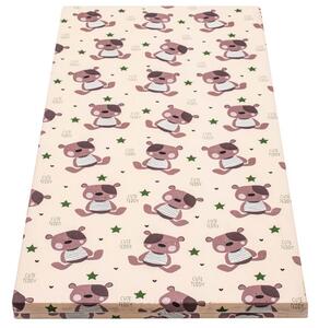 Gyerek habszivacs matrac New Baby 120x60 bézs - különféle minta