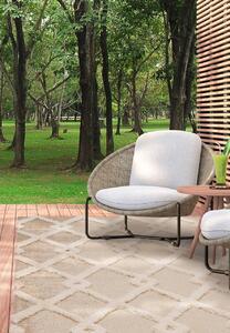 Asiatic kültéri műszálas szőnyeg monty beige cream diamond mn07 - 160 x 230 cm