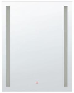 LED fürdőszobai tükör MARTINET 60 cm 80 cm Ezüst