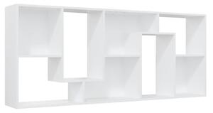 VidaXL fehér forgácslap könyvszekrény 67 x 24 x 161 cm