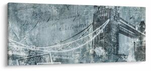 Kép - Tower Bridge hideg tónusokkal (120x50 cm)