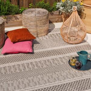 Asiatic kültéri műszálas szőnyeg varanda natural stripe va04 - 200 x 290 cm