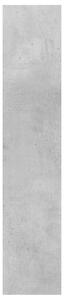 VidaXL betonszürke forgácslap fali polc 90 x 16 x 78 cm