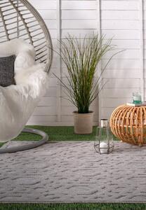 Asiatic kültéri műszálas szőnyeg salta silver geometric sa03 - 200 x 290 cm