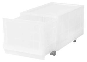 Wave Junior Mist moduláris tárolódoboz kerekekkel 43,4 x 27,2 x 22 cm, keskeny - 1 fiók - kerekek