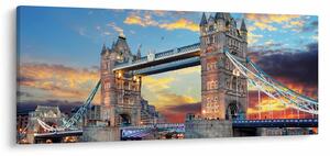 Kép - Tower Bridge, London, Anglia (120x50 cm)