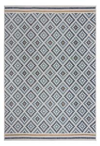 Sárga-kék kültéri-beltéri szőnyeg 120x170 cm Zia Trellis – Flair Rugs