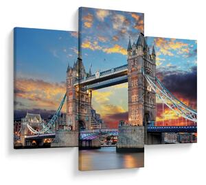 Kép - Tower Bridge, London, Anglia (90x60 cm)