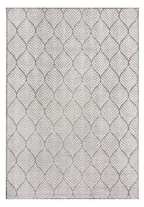 Elefántcsont színű kültéri-beltéri szőnyeg 120x170 cm Elm Leaf – Flair Rugs