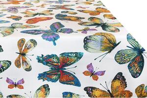 Dekoratív szövet pillangók, szélesség 140 cm