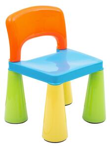 Gyerek szett NEW BABY - asztal két székkel multi color