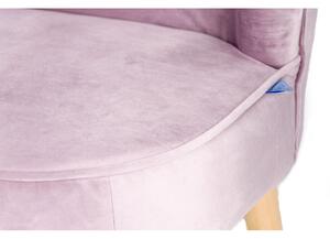 Gyerek Retro kanapé sofa Drewex sötét rózsaszín