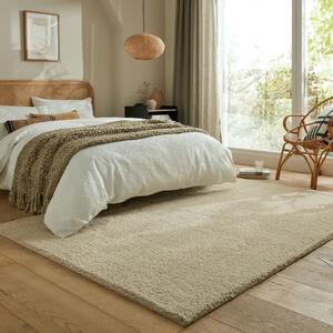 Bézs mosható szőnyeg újrahasznosított szálakból 80x150 cm Fluffy – Flair Rugs