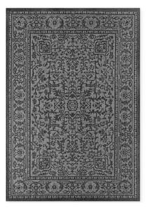 Fekete-fehér kültéri-beltéri szőnyeg 120x170 cm Duet Kona – NORTHRUGS