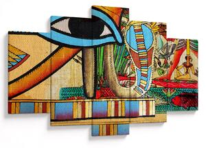 Egyiptomi motívumú kép (150x105 cm)
