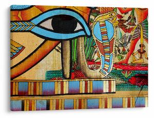 Egyiptomi motívumú kép (70x50 cm)