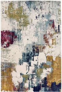 Asiatic műszálas szőnyeg nova abstract mustard nv22 - 120 x 170 cm