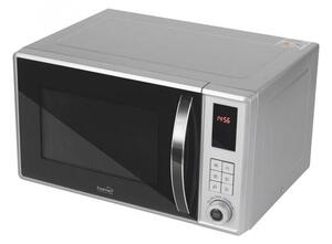 HOME Mikrohullámú sütő, grill funkcióval, digitális, ezüst, 800 W / 1000 W (HG MH 23 GR)[SG]
