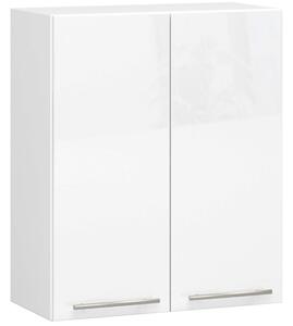 Függő konyhaszekrény olivia w 60cm fehér-fényes h720