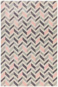 Asiatic műszálas szőnyeg colt chevron pink cl09 - 120 x 170 cm