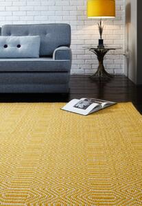 Asiatic kevert szőnyeg sloan mustard - 100 x 150 cm
